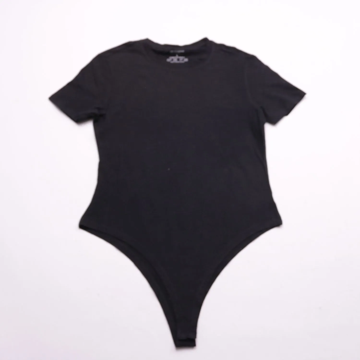 Чёрное боди Primark Cares с коротким рукавом, размер 48 (L)