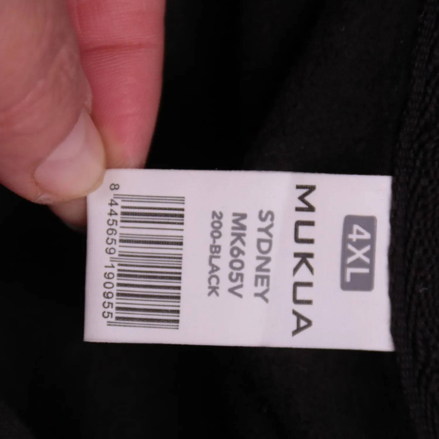 Чёрное худи Würth с логотипом и капюшоном, размер 62 (4XL)